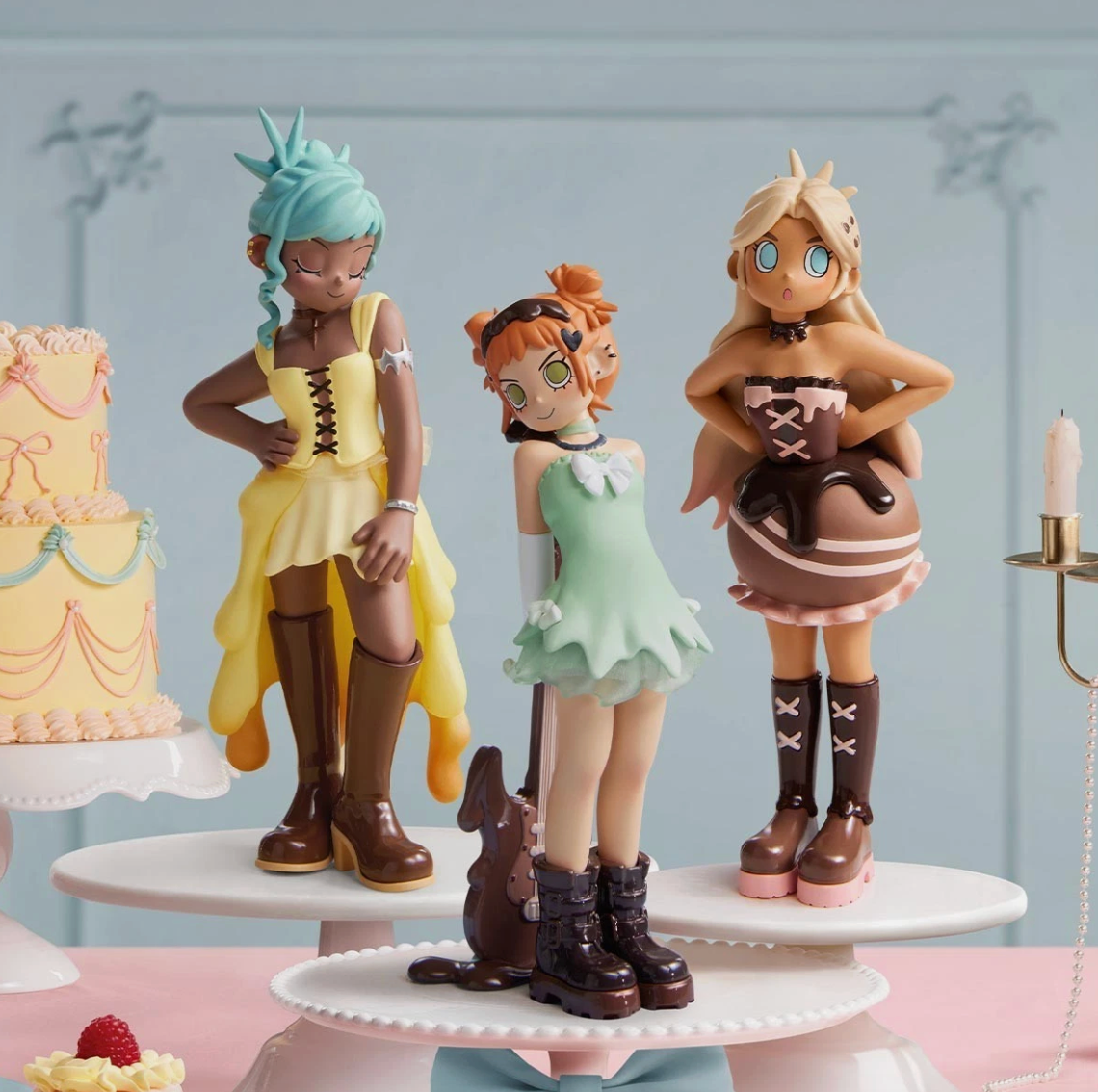 Pop Mart Peach Riot À La Mode Figures Series Full Set Collector