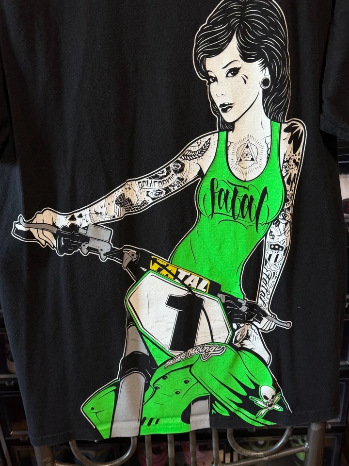 Camiseta Fatal Clothing Dirtbike Talla XL Foto 2 de 4