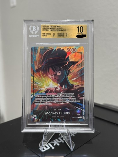 Monkey.D.Luffy (Official Playmat Limited Edition Vol.5) graded BGS 10 for sale on eBay