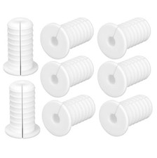 Cable Grommets 4 Pcs 3/4 In White Silicone Split Wall Routing