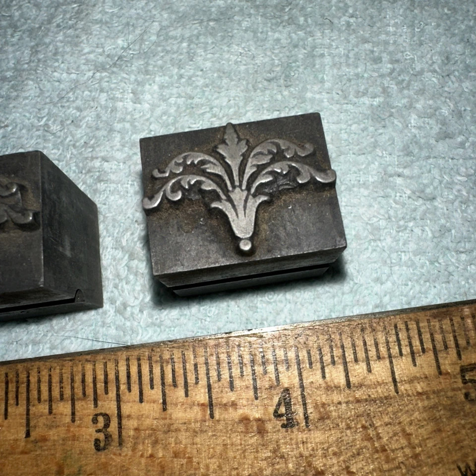 "Декоративные декоративные растения печатные блоки??" Красивые детали! Свинцовые блоки - Изображение 3 из 4