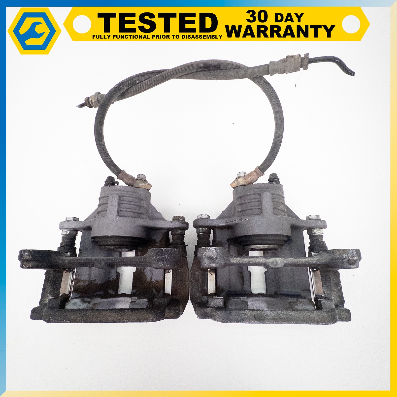 05-13 CHEVROLET CORVETTE C6 REAR LEFT RIGHT DISC BRAKE CALIPER ASSEMBLY SET OEM