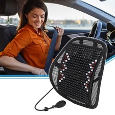 Schienale Sedile Ufficio Supporto Lombare Sedia Ufficio Schienale Cuscino 45x40,5cm Nero