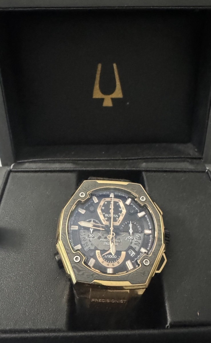 Bulova Precisionist X Men's Black Watch - 98B356 for sale