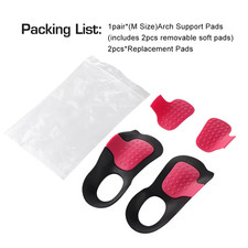 High Arch Support Insoles Non-Slip Plantar Support Pad Shock-Absorbing Foot Pads