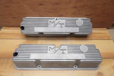Ford Fe 427 Mickey Thompson Finned Aluminum Valve Covers Vintage Mt 390 406 428