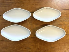 Richard Ginori Italy #825 Candy or Tidbit Dish Blue & White - Set of 4
