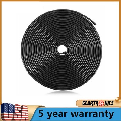 32ft Universal Car Door Edge Guard U-Shape Rubber Trim Seal Molding Protector