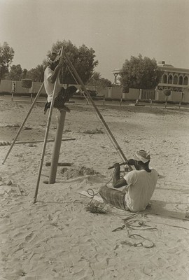 A17 A1710   UAE Dubai Traditional Water Rig, Manual Well Drilling