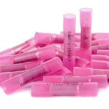 Heat Shrink Butt Connectors 8 AWG, 20 Pcs Waterproof Electrical Crimp Splice Ter