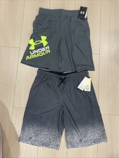 Lot Of 2 Boys Shorts Under Armour Sz L  All In Motion Sz XL