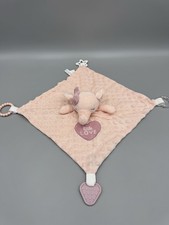 Dreamgro Pink Elephant Little Love Lovey Activity Security Blanket