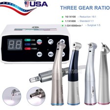 AZDENT Dental LED Brushless Electric Micro Motor/1:1/1:5/1:4.2 LED Handpiece