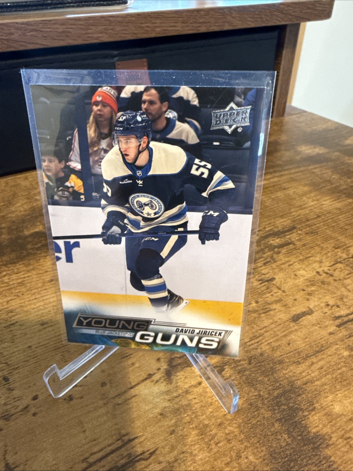 2022-23 UPPER DECK SERIES 2 DAVID JIRICEK YOUNG GUNS #472