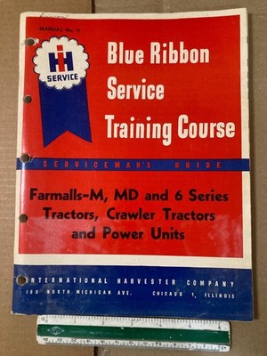 VINTAGE 1947 INTERNATIONAL FARMALL M MD 6 SERIES TRACTORS CRAWLERS POWER UNITS