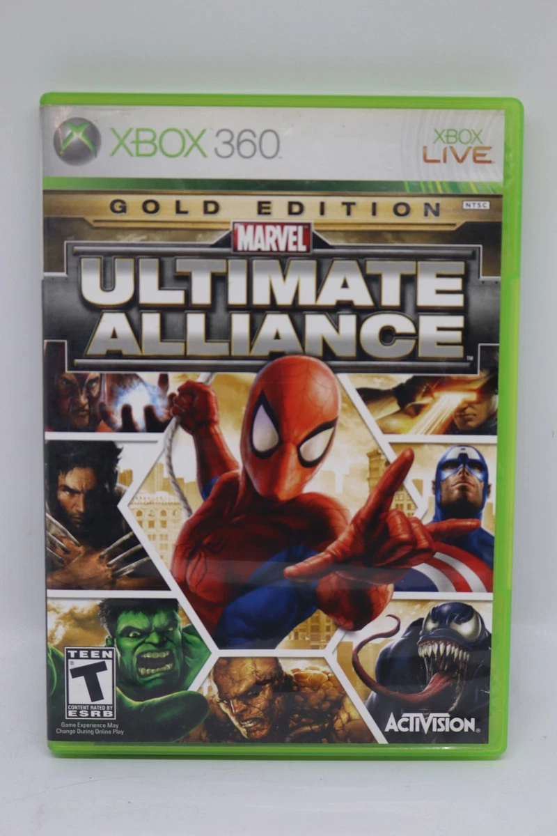 25+ Marvel: Ultimate Alliance Microsoft Xbox 360 Video Games for