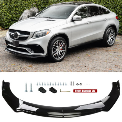 Spoilerschwert Frontspoiler Spoilerlippe glänzend für Mercedes GLE W166 AMG