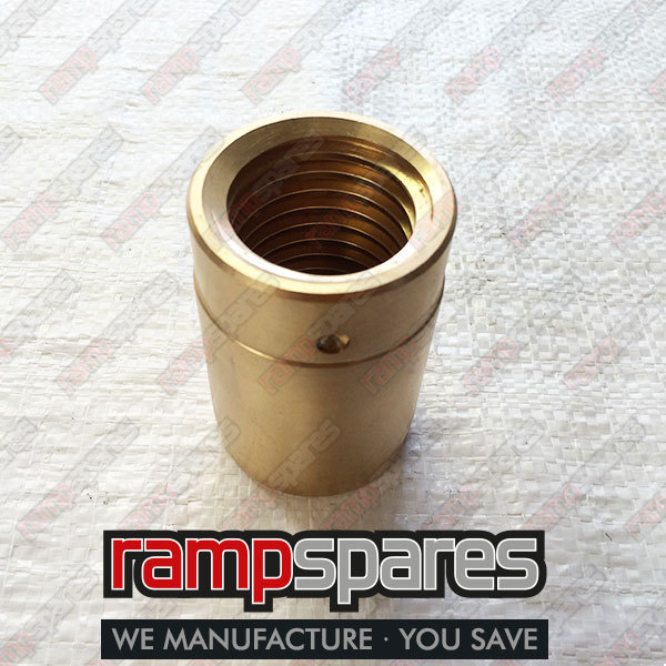 Bradbury 2103 2xMain and 2xsafety nut 2 post lift ramp spares made in UK Bradbury 2103 2xMain and 2xsafety nut 2 post lift ramp spares made in UK