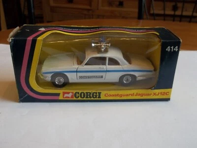 Corgi 414 Coastguard Jaguar XJ12C - MINT De 1975 - Ancien Stock De Magasin - Photo 1/4