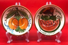 Terracotta bowl Portugal Fruit bowls Olaria Jose Cartaxo J.P. Corval Handcrafted