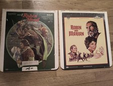 Adventures Of Robin Hood and Robin and Marian RCA Selectavision CED video discs