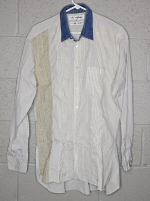 VINTAGE COMME DES GARCONS SHIRT SIZE L Cotton Made In France
