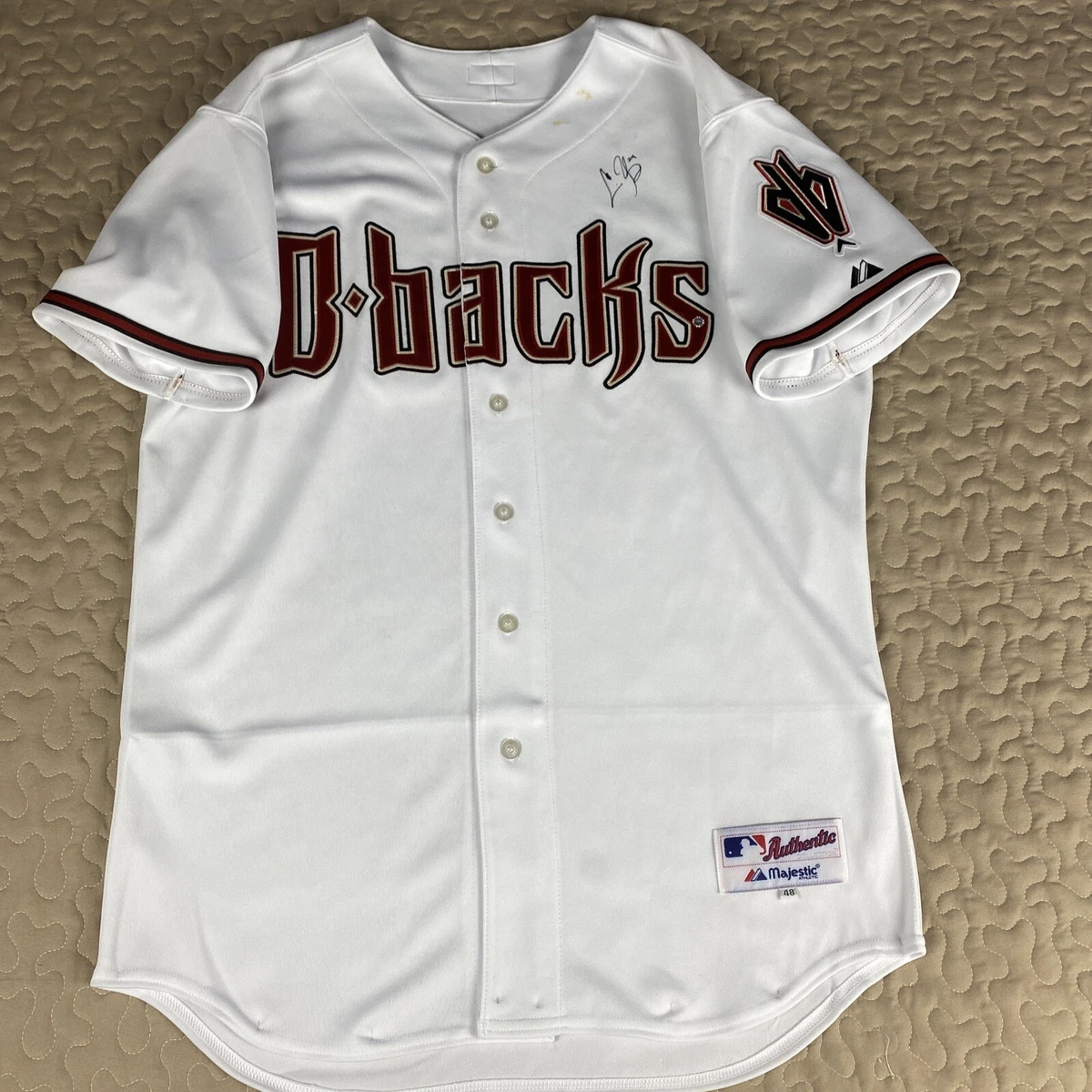 Arizona Diamondbacks Majestic Authentic Baseball Jersey Mens sz 48 chris  young