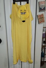 Cuddleuppets Puppet Blanket/Towel Yellow Dog 28" X 39" SEE DESCRIPTION