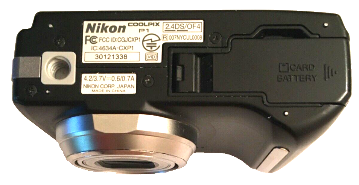 NIKON COOLPIX P1 DIGITAL CAMERA | eBay