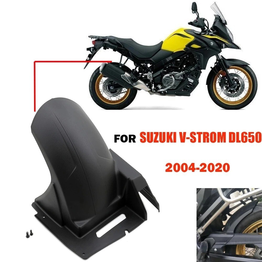 Garde-boue Arrière Pour Suzuki V-Strom 650 DL650 (2004-2023) - Protection Anti-boue Et Pierre, Avec Réflecteur - 8
