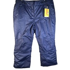    All in Motion Women's Snow Pants Navy Blue 2XL