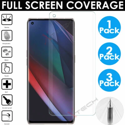 For Oppo Find X3 Neo, Find X3 Pro 5G Full Screen Curved Fit TPU Screen Protector