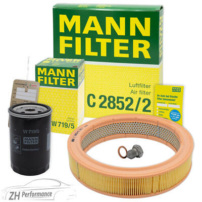 MANN-FILTER INSPEKTIONSPAKET FILTERSATZ FÜR VW POLO 86C 75-92 SANTANA Audi 80