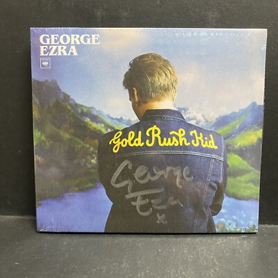 GEORGE EZRA Gold Rush Kid Signed NEW / SEALED CD Pop Rock COLUMBIA Rare 