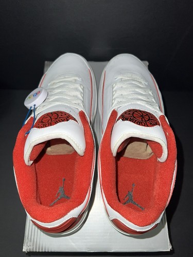 ✅ NUEVO Nike Air Jordan II Retro Low 2 Chicago 2004 TALLA 9 | RARO Blanco Rojo Off 1 - Imagen 5 de 11
