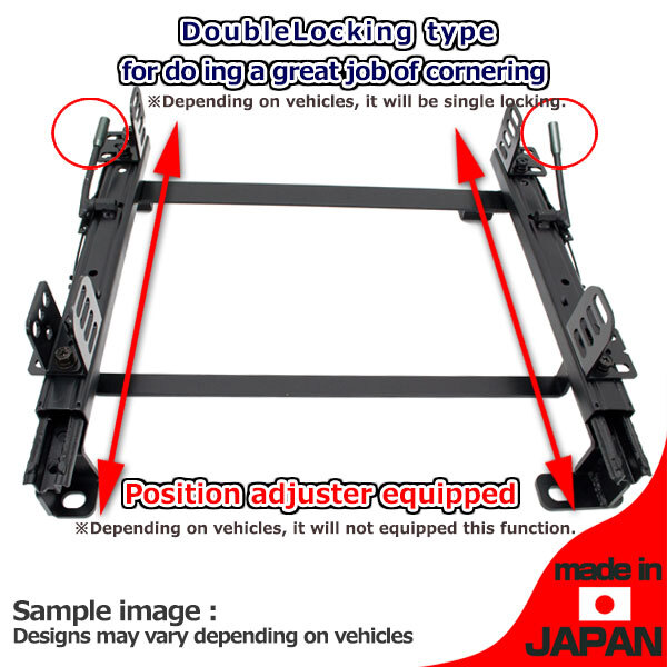 KAWAI WORKS Full Bucket Seat Rail Mark II JZX110 RIGHT STD Double