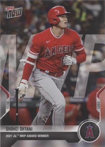 2021 TOPPS NOW #OS-40 SHOHEI OHTANI - AL MVP AWARD WINNER | eBay