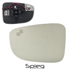 Side Mirror Glass For 2014-2016 Mazda 3 With Blind Spot Heated Left Driver Side