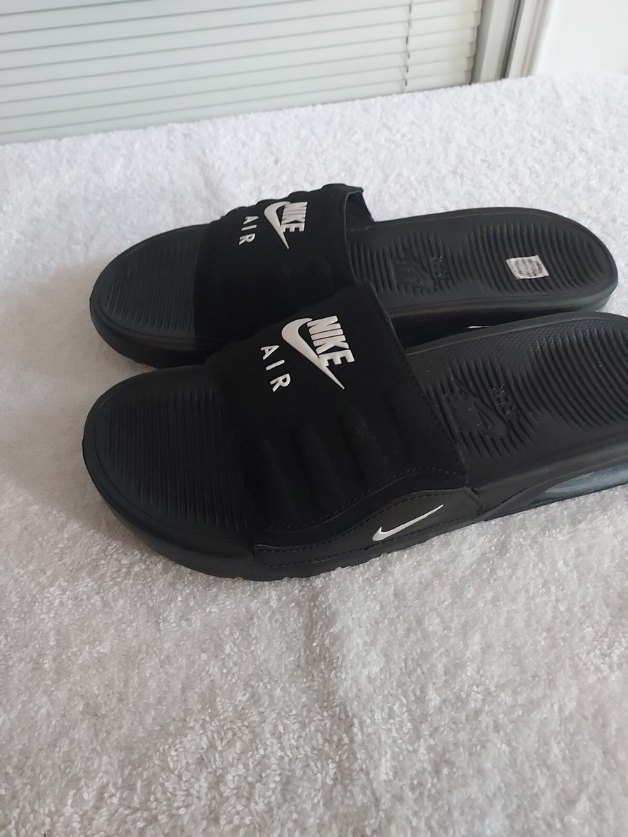 NEW NIKE SIZE 8 MEN AIR MAX CAMDEN BLACK SLIDES | eBay