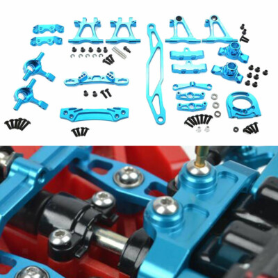 Für 1/10 Tamiya TT02 RC Car Aluminiumlegierung Upgrade Full Set DIY Ersatzteile