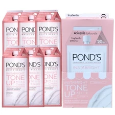Cream Face POND'S MoisturizerFacial White Beauty Instabright Tone Up Milk 7g x 6