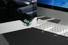 iMac Screen Decal "Screen Peeper Blue Eyes" - Stickers for iMac 21.5", 24" & 27"