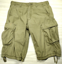 Levi's Cargo Military Style Ripstop Shorts, Men's Size 33, Green Khaki