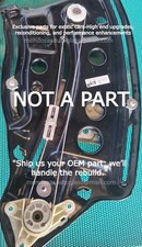 2013-9 Porsche 911 Quarter Window Regulator Passenger - Premium Rebuild Service