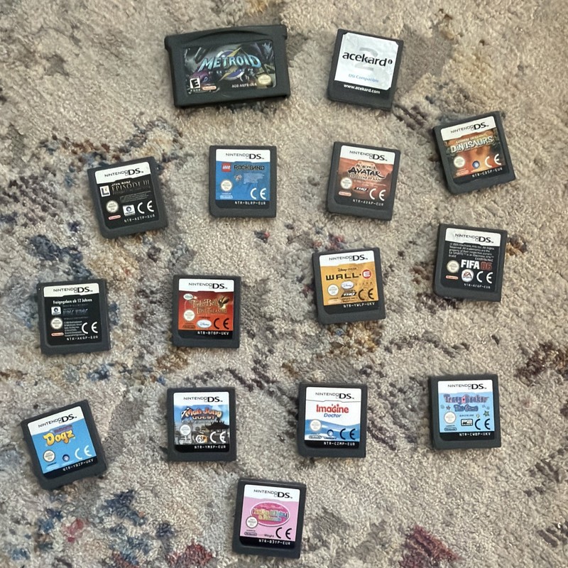15 x Nintendo DS/3DS/Game Boy Games (Various) - Ref AS3