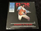ELVIS PRESLEY 2LP RUNNING TO THE END SEALED W/HYPE, DVD,POSTER,BLUE VIN #15/100