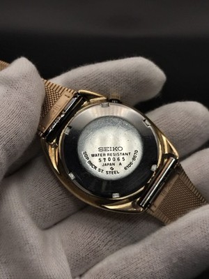 Vintage Seiko 5 ACTUS Automatic Men's Watch 6106-8670 in working