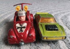 Matchbox Superfast Cars x2 Flying Bug & AMX Javelin Vintage 1972 