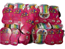 10 Pack Of Bath Tub Crayons Non Toxic Asst Colors Wipe Off - New