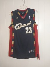 LeBron James Cleveland Cavaliers Adidas Mens XXL 2 Jersey NBA 23 Navy